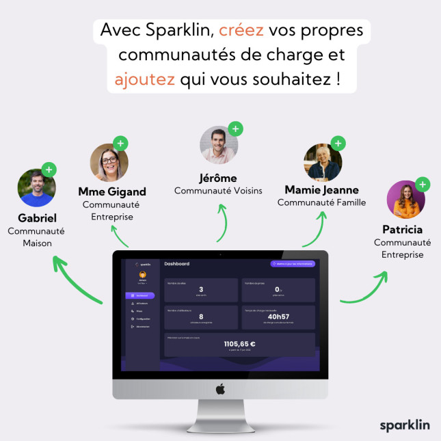Prise de recharge connectée Sparklin installée en maison individuelle